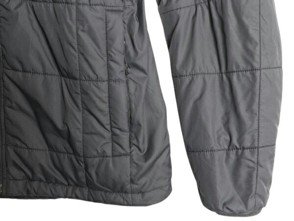 ノースフェイス 中綿 ナイロン ジャケット メンズ S The North Face フルジップ ブルゾン アウトドア ハイネック ワンポイント パッカブル