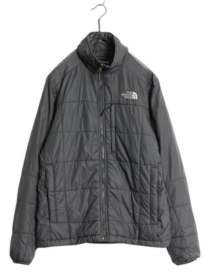 ノースフェイス 中綿 ナイロン ジャケット メンズ S The North Face フルジップ ブルゾン アウトドア ハイネック ワンポイント パッカブル