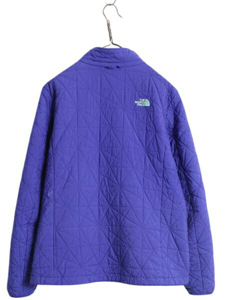 US企画 ノースフェイス 中綿 キルティング ナイロン ジャケット レディース XL / 古着 The North Face ジャンパー フルジップ 大きいサイズ