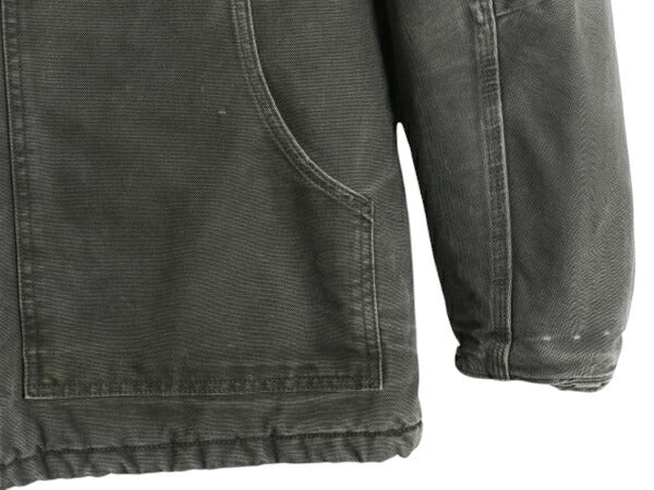 US企画 カーハート トラディショナル コート メンズ XL / CARHARTT ダック ジャケット ブルゾン 中綿 キルティング ライナー モス グリーン