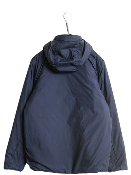 US企画 ノースフェイス リバーシブル ジャケット ボーイズ XL メンズ M 程/ The North Face 中綿 ナイロン パーカー ジャンパー ツートン