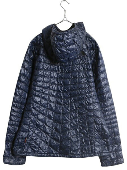ノースフェイス 中綿 ナイロン パーカー ジャケット レディース L 古着 The North Face サーモボール キルティング パッカブル フルジップ