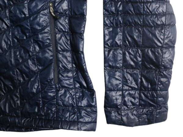 ノースフェイス 中綿 ナイロン パーカー ジャケット レディース L 古着 The North Face サーモボール キルティング パッカブル フルジップ
