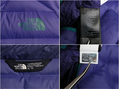 ノースフェイス ナイロン ダウン ジャケット レディース XL / The North Face アウトドア キルティング ジャンパー 800フィル 大きいサイズ