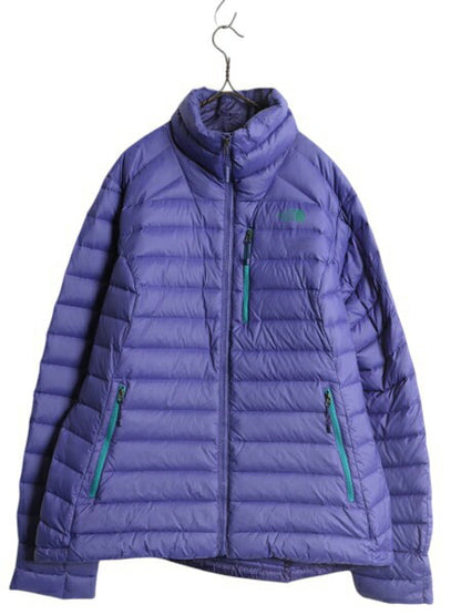 ノースフェイス ナイロン ダウン ジャケット レディース XL / The North Face アウトドア キルティング ジャンパー 800フィル 大きいサイズ