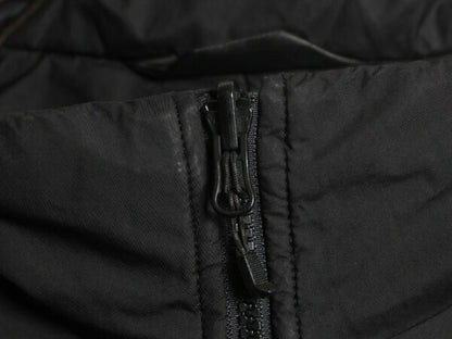US企画 ノースフェイス 中綿 キルティング ナイロン ジャケット メンズ M / 古着 The North Face アウトドア サーモボール ジャンパー 黒