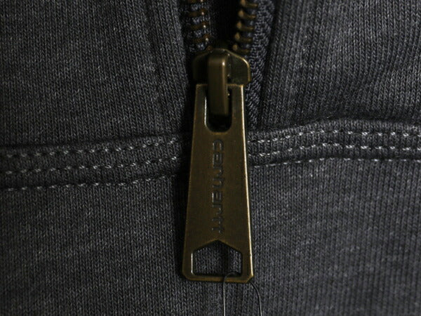 デッドストック US企画 カーハート ハーフジップ スウェット メンズ XL 新品 Rain Defender  トレーナー ハイネック 大きいサイズ 企業 灰