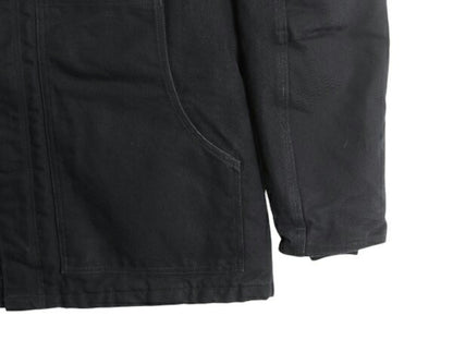 US企画 カーハート トラディショナル コート メンズ L / 古着 CARHARTT ダック ジャケット ブルゾン 中綿 キルティング ライナー ブラック