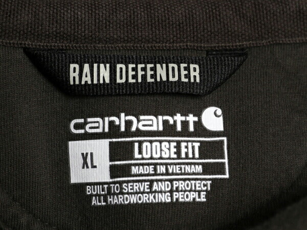 US企画 カーハート スウェット フード パーカー メンズ XL 古着 CARHARTT Rain Defender ヘビーウェイト トレーナー プルオーバー 撥水加工