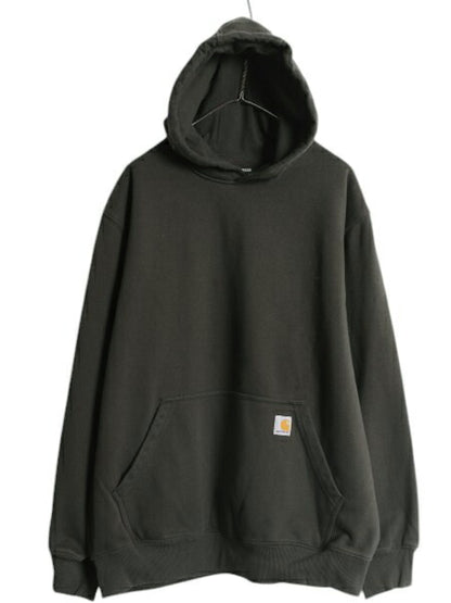 US企画 カーハート スウェット フード パーカー メンズ XL 古着 CARHARTT Rain Defender ヘビーウェイト トレーナー プルオーバー 撥水加工