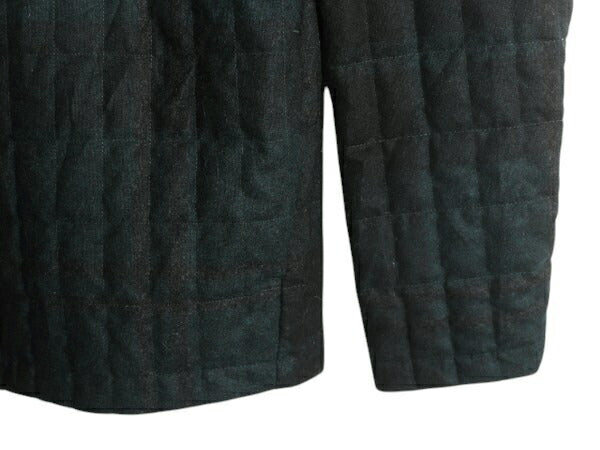 パタゴニア ダウン シャツ ジャケット レディース L / 16年製 デカタグ Patagonia ブラックウォッチ チェック ウール 襟 パイル フリース