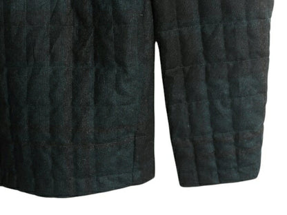 パタゴニア ダウン シャツ ジャケット レディース L / 16年製 デカタグ Patagonia ブラックウォッチ チェック ウール 襟 パイル フリース