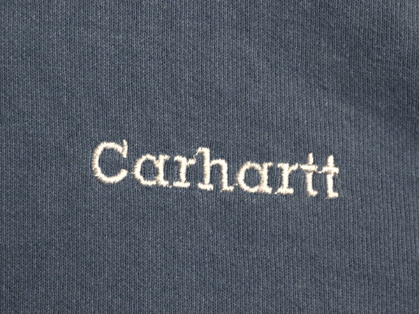 カーハート スウェット フード パーカー メンズ M / 古着 CARHARTT トレーナー スエット ミドルウェイト プルオーバー 裏起毛 ワンポイント