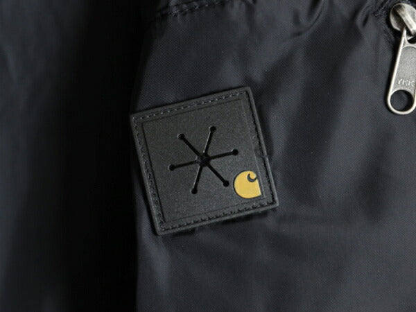 US企画 カーハート ダウン アクティブ ジャケット メンズ M 古着 CARHARTT ナイロン パーカー フルジップ ワーク ジャンパー 550フィル 黒