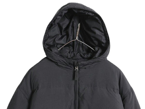 US企画 カーハート ダウン アクティブ ジャケット メンズ M 古着 CARHARTT ナイロン パーカー フルジップ ワーク ジャンパー 550フィル 黒