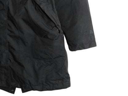 US企画 ノースフェイス アークティック ダウン パーカー レディース L / 古着 The North Face ジャケット DRYVENT ロング コート ブラック