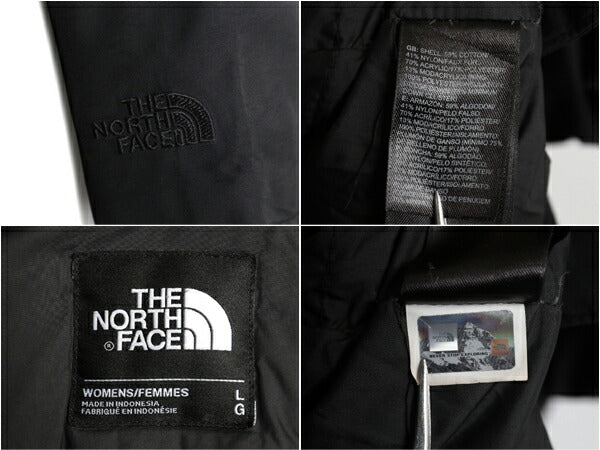US企画 ノースフェイス アークティック ダウン パーカー レディース L / 古着 The North Face ジャケット DRYVENT ロング コート ブラック
