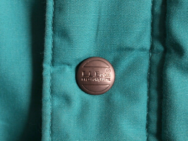 80s エルエルビーン ロング マウンテンパーカー ジャケット メンズ L 程/ ヴィンテージ LLBEAN コート 中綿 チェック ウール ライナー付き