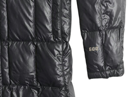 US企画 ノースフェイス ロング ダウン コート レディース M / The North Face アウトドア パーカー ジャケット キルティング 600フィル 黒