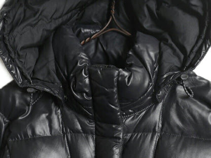 US企画 ノースフェイス ロング ダウン コート レディース M / The North Face アウトドア パーカー ジャケット キルティング 600フィル 黒