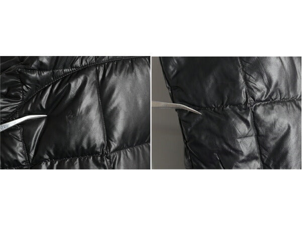 US企画 ノースフェイス ロング ダウン コート レディース M / The North Face アウトドア パーカー ジャケット キルティング 600フィル 黒