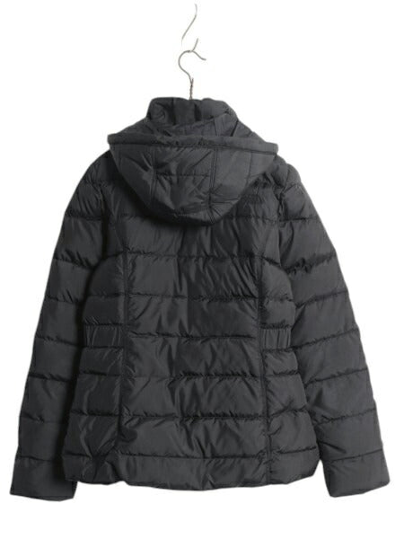 US企画 ノースフェイス ゴッサム ダウン ジャケット レディース S / The North Face アウトドア 550フィル フード パーカー フルジップ 黒