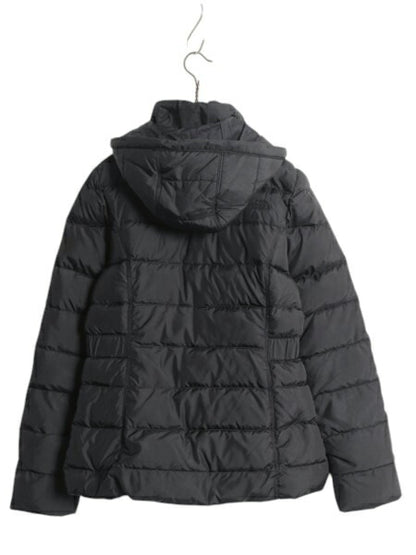 US企画 ノースフェイス ゴッサム ダウン ジャケット レディース S / The North Face アウトドア 550フィル フード パーカー フルジップ 黒