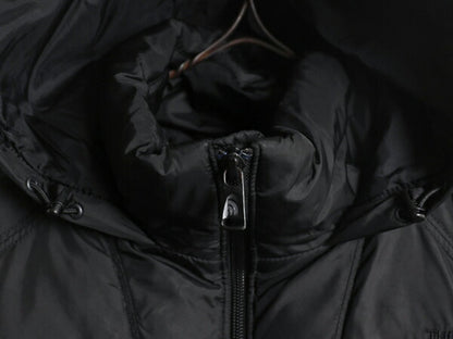 US企画 ノースフェイス ゴッサム ダウン ジャケット レディース S / The North Face アウトドア 550フィル フード パーカー フルジップ 黒