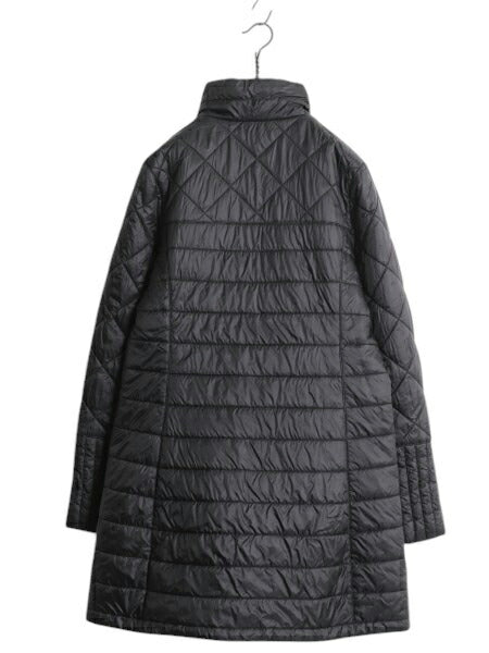 パタゴニア ラダリー パーカー レディース M 古着 18年製 中綿 ナイロン キルティング ジャケット フルジップ ジャンパー ロング コート 黒