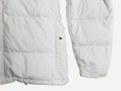 ノースフェイス ヌプシ ダウン ジャケット レディース XL / The North face NUPTSE アウトドア ナイロン 700フィル ハイネック ブルゾン 白