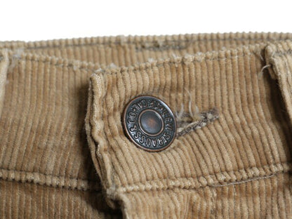 70s USA製 リーバイス 646 コーデュロイ フレア パンツ メンズ 実寸 28 31 / 70年代 ヴィンテージ Levis ベルボトム スリム 細畝 42 TALON