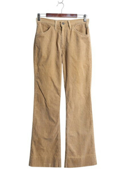 70s USA製 リーバイス 646 コーデュロイ フレア パンツ メンズ 実寸 28 31 / 70年代 ヴィンテージ Levis ベルボトム スリム 細畝 42 TALON