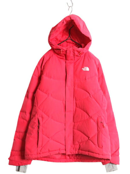 ノースフェイス サミット シリーズ ダウン ジャケット レディース L 古着 700フィル ナイロン パーカー キルティング ブルゾン フルジップ