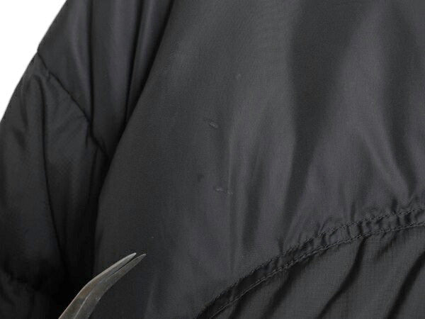 ノースフェイス ヌプシ ダウン ジャケット レディース L / The North face NUPTSE アウトドア ナイロン 700フィル ハイネック ブルゾン 黒