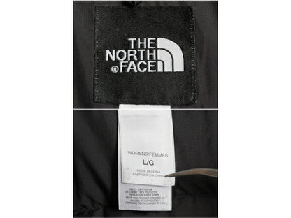 ノースフェイス ヌプシ ダウン ジャケット レディース L / The North face NUPTSE アウトドア ナイロン 700フィル ハイネック ブルゾン 黒
