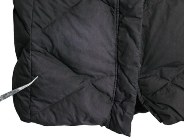 US企画 ノースフェイス ロング ダウン コート レディース S / 古着 The North Face アウトドア パーカー ナイロン ジャケット 550フィル 黒