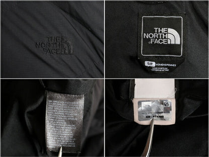 US企画 ノースフェイス ロング ダウン コート レディース S / 古着 The North Face アウトドア パーカー ナイロン ジャケット 550フィル 黒