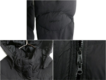 US企画 ノースフェイス ロング ダウン コート レディース S / 古着 The North Face アウトドア パーカー ナイロン ジャケット 550フィル 黒