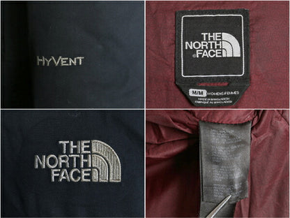 ノースフェイス HYVENT ロング ダウン コート レディース M / 古着 THE NORTH FACE パーカー ジャケット ブルゾン フェイク ファー付き 黒