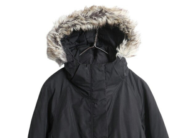 US企画 ノースフェイス アークティック ダウン パーカー レディース S / The North Face DryVent 550フィル ロング コート ジャケット 黒