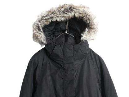 US企画 ノースフェイス アークティック ダウン パーカー レディース S / The North Face DryVent 550フィル ロング コート ジャケット 黒