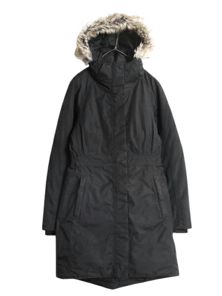 US企画 ノースフェイス アークティック ダウン パーカー レディース S / The North Face DryVent 550フィル ロング コート ジャケット 黒