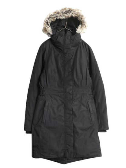 US企画 ノースフェイス アークティック ダウン パーカー レディース S / The North Face DryVent 550フィル ロング コート ジャケット 黒