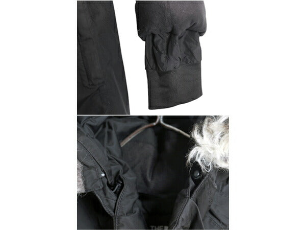 US企画 ノースフェイス アークティック ダウン パーカー レディース S / The North Face DryVent 550フィル ロング コート ジャケット 黒