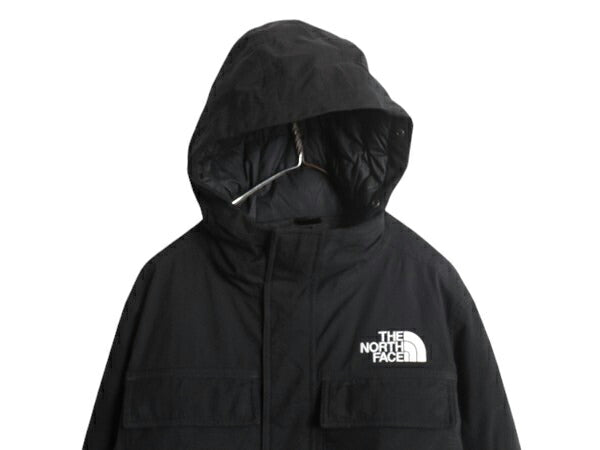 ノースフェイス ゴッサム ダウン ジャケット メンズ M The North face 550フィル ナイロン DryVent パーカー ブルゾン フルジップ ブラック