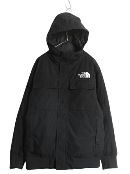ノースフェイス ゴッサム ダウン ジャケット メンズ M The North face 550フィル ナイロン DryVent パーカー ブルゾン フルジップ ブラック