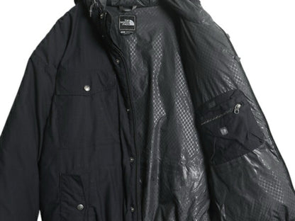 ノースフェイス ゴッサム ジャケット メンズ M / 古着 The North face HYVENT ダウン 550フィル ナイロン パーカー フルジップ ブルゾン 黒
