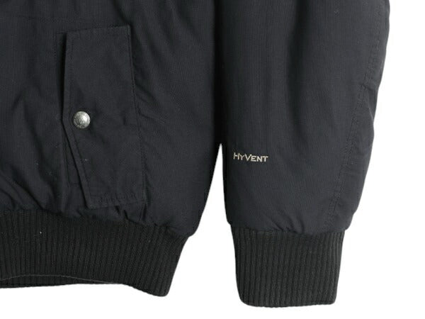 ノースフェイス ゴッサム ジャケット メンズ M / 古着 The North face HYVENT ダウン 550フィル ナイロン パーカー フルジップ ブルゾン 黒