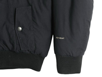 ノースフェイス ゴッサム ジャケット メンズ M / 古着 The North face HYVENT ダウン 550フィル ナイロン パーカー フルジップ ブルゾン 黒