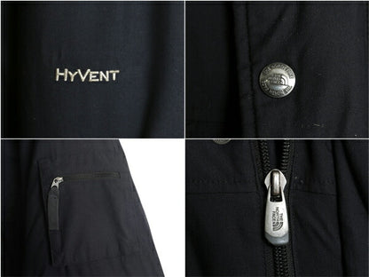 ノースフェイス ゴッサム ジャケット メンズ M / 古着 The North face HYVENT ダウン 550フィル ナイロン パーカー フルジップ ブルゾン 黒